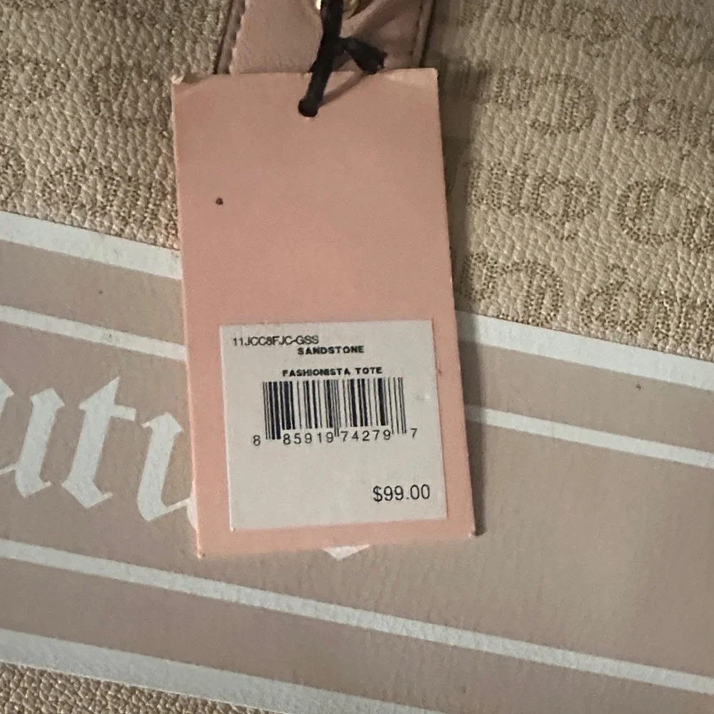 Juicy Couture Beige and pink purse